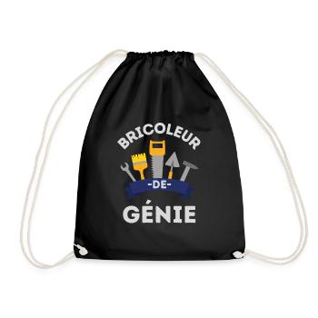 Bricoleur de génie 4 - Sac de sport léger - noir - Devant