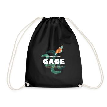GAGE, Grand Amour Grande Energie - Sac de sport léger - noir - Devant