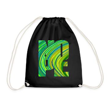 NOPE - don't be a yes sayer! - Drawstring Bag - black - Front