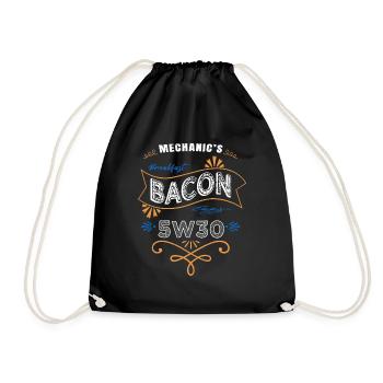 Christmas Gift DJ Flightless Bird Jokes - Drawstring Bag - black - Front