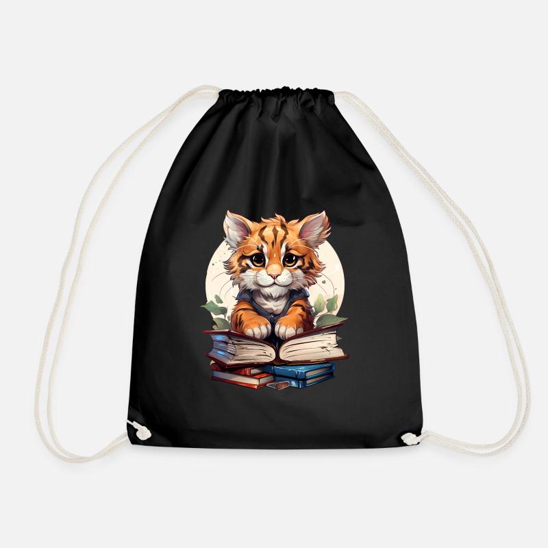Tiger - Turnbeutel - Schwarz