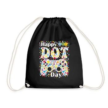 Joyeux joueur Dot Day - Sac de sport léger - noir - Devant