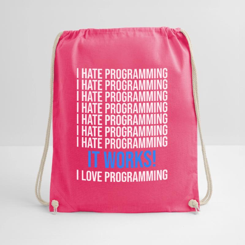 Codeur Développeur Programmeur Codage informatique informatique Sac de sport léger