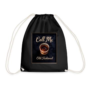 Appelez-moi Whisky à l’ancienne drôle - Sac de sport léger - noir - Devant