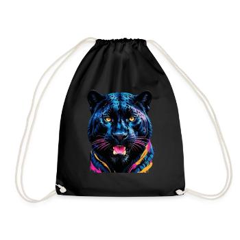 Tigre - Sac de sport léger - noir - Devant
