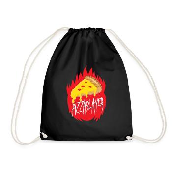 Pizza Slayer - Sac de sport léger - noir - Devant