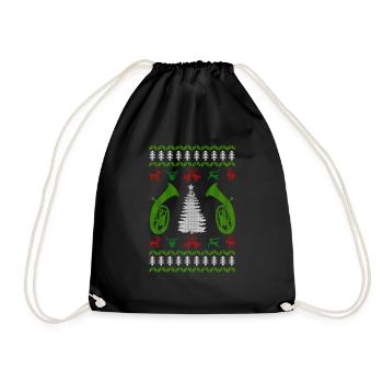 musique baryton noël vilain - Sac de sport léger - noir - Devant