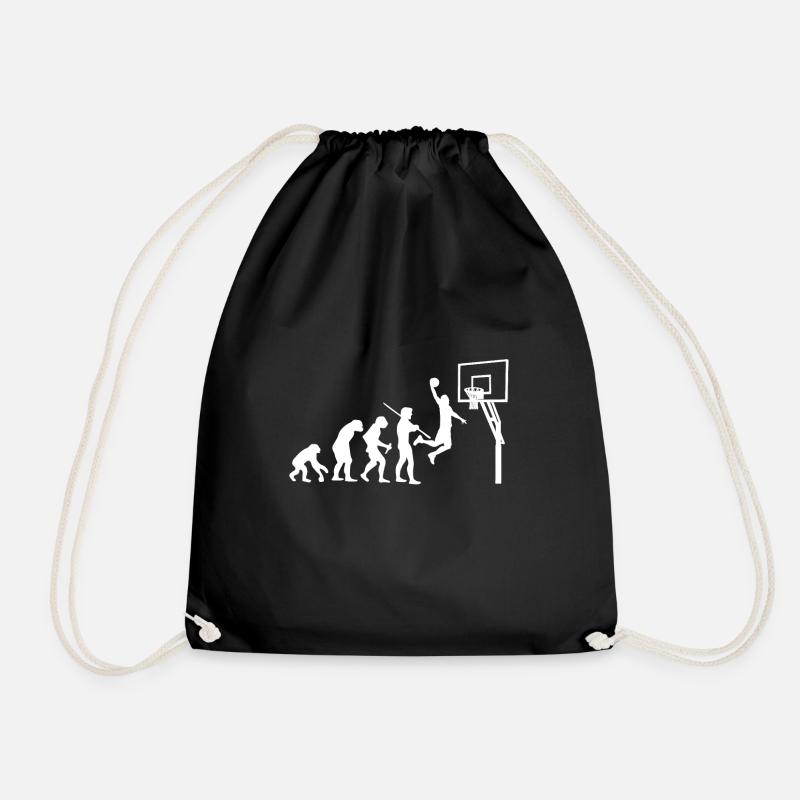 Evolution de basket-ball T-shirt - Sac de sport léger - noir