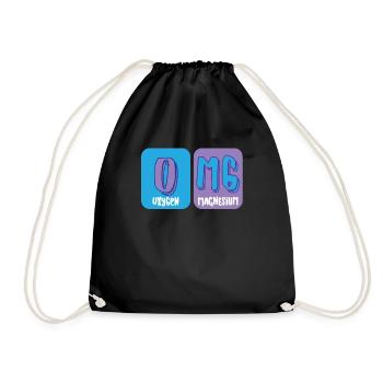 Funny - OMG - Element - Lustig - Cool - Geschenk - Drawstring Bag - black - Front