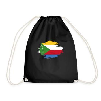 drapeau indigène, Comores origine amour .png - Sac de sport léger - noir - Devant