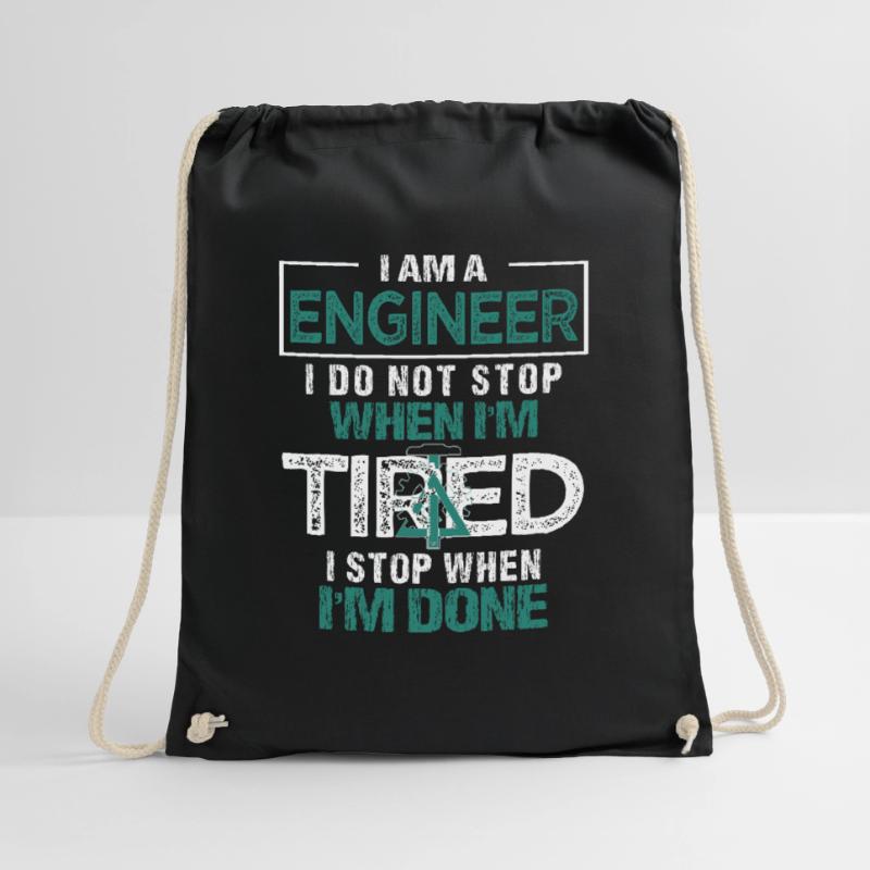 Engineer or engineer Drawstring Bag