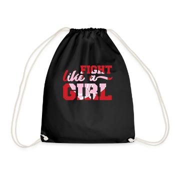 La boxe féminine - - de boxe Gants de boxe - cadeau - Sac de sport léger - noir - Devant