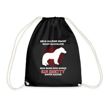 poney Shetland Shetty - Sac de sport léger - noir - Devant