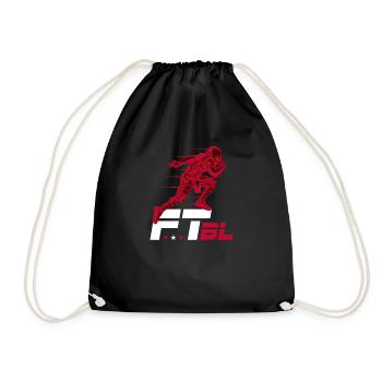 Football américain Touchdown anniversaire cadeau - Sac de sport léger - noir - Devant