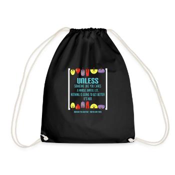 MARCH FOR SCIENCE - EARTH DAY - EARTH DAY - Drawstring Bag - black - Front