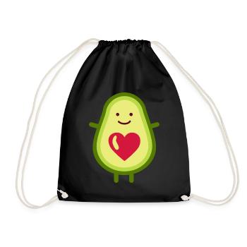 avocat - Sac de sport léger - noir - Devant