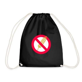 Aucun cadeau de célébration juive de la Pâque de blé - Sac de sport léger - noir - Devant