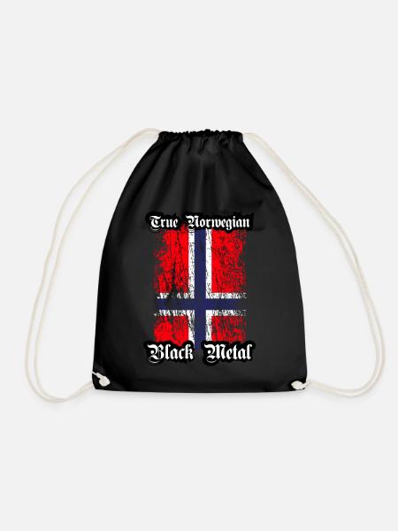 Trve/ True Norwegian Black Metal - Sac de sport léger - noir