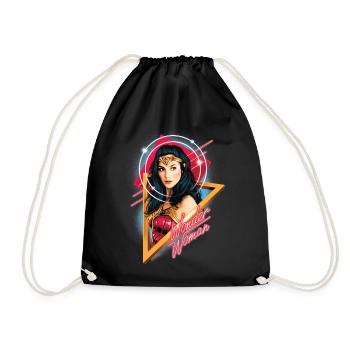 Wonder Woman 1984 Porträt - Turnbeutel - Schwarz - Vorne