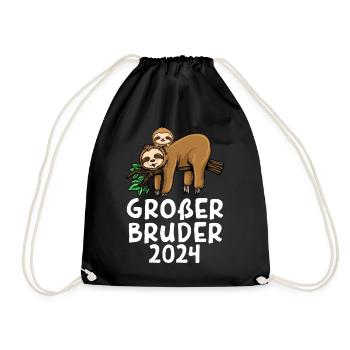 Big Brother 2024 Paresseux - Sac de sport léger - noir - Devant