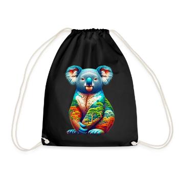 Koala - Sac de sport léger - noir - Devant