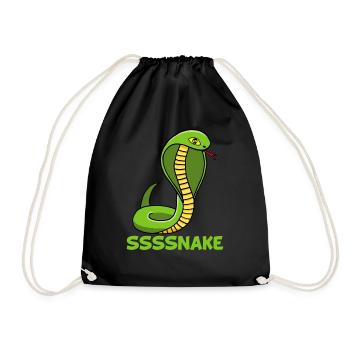 Serpent manga - Sac de sport léger - noir - Devant
