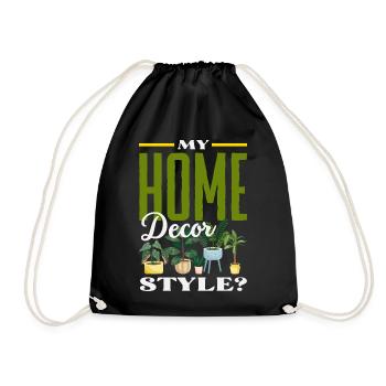 Garden & Plant Lovers Gifts - Drawstring Bag - black - Front