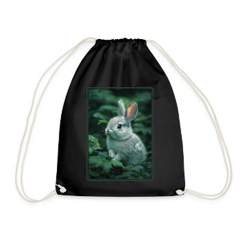 Lapin Lapin - Sac de sport léger - noir - Devant