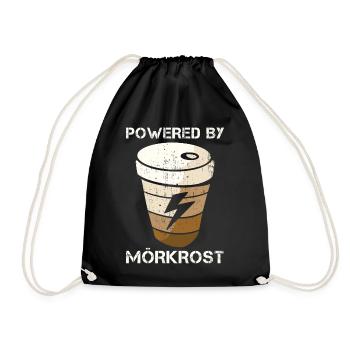 MÖRKROST - Turnbeutel - Schwarz - Vorne