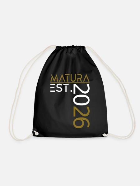 Matura 2026 - Turnbeutel - Schwarz