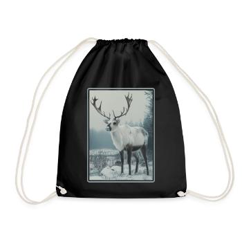 Renne Renne - Sac de sport léger - noir - Devant