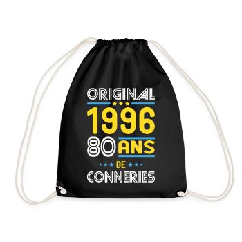Original – 1996 – 30 ans de conneries - Sac de sport léger - noir - Devant