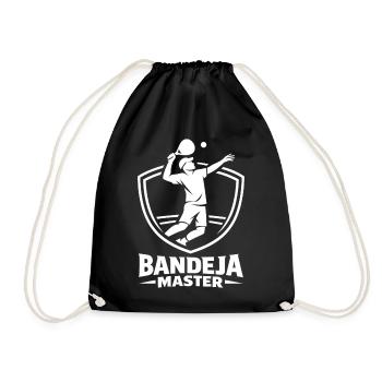 Bandeja Meister Shield Lineart - Turnbeutel - Schwarz - Vorne