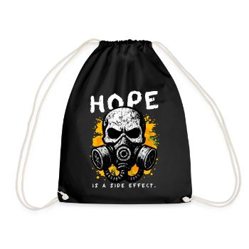 Hope Side Effect - Drawstring Bag - black - Front