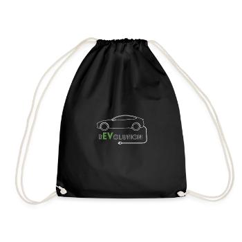 electric rEVolution - Drawstring Bag - black - Front