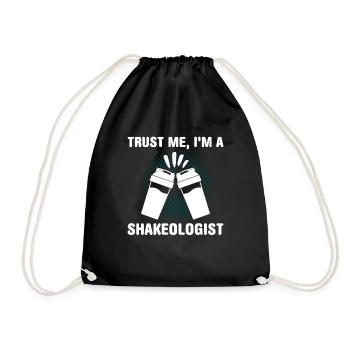 Vertrauen Sie Mir - Ich Bin Ein Shakeologe - Turnbeutel - Schwarz - Vorne