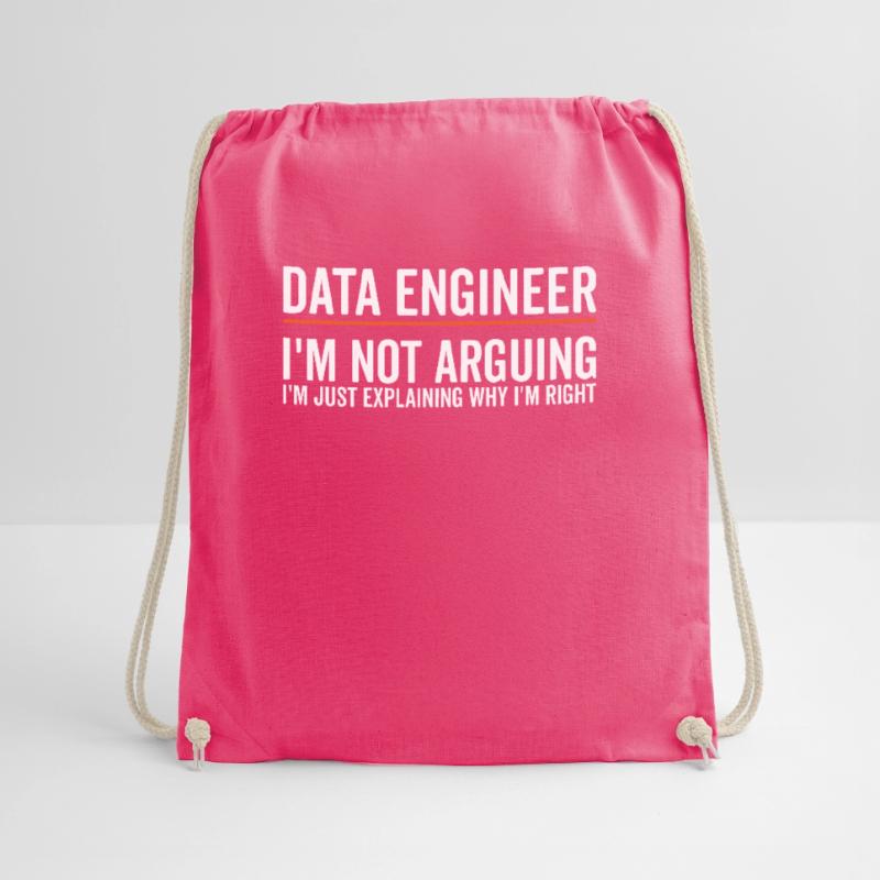 Just Explaining - Data Engineer Drawstring Bag
