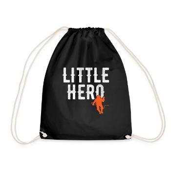 Little Hero - Sweet Cosmonaut Astronaut - Drawstring Bag - black - Front