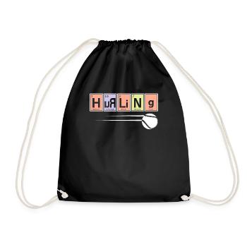 Joueur de hurling Sport Chimie - Sac de sport léger - noir - Devant