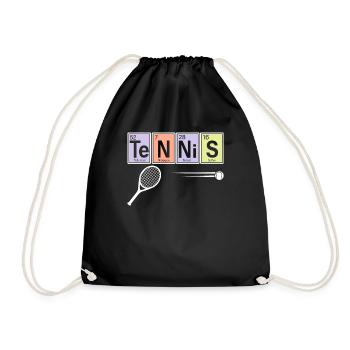 Joueur de tennis Chimie sportive - Sac de sport léger - noir - Devant