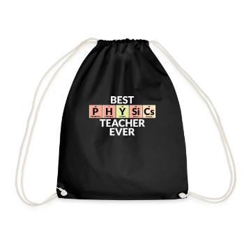 Meilleur professeur de physique de tous les temps - Sac de sport léger - noir - Devant