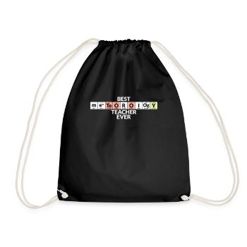 Meilleur professeur de météorologie de tous les temps - Sac de sport léger - noir - Devant
