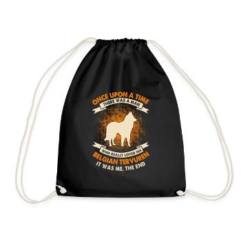 Une fois - Belge Tervuren - Sac de sport léger - noir - Devant