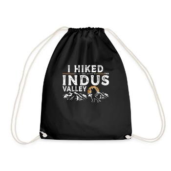 Randonnée - Vallée de l’Indus - Sac de sport léger - noir - Devant
