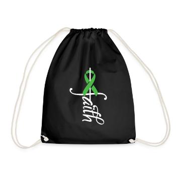 Sensitization of Bänderkidney disease - Drawstring Bag - black - Front
