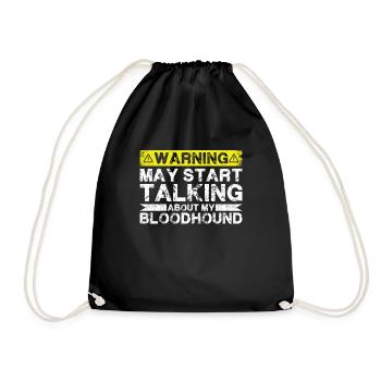 En parlant de Bloodhound - Sac de sport léger - noir - Devant