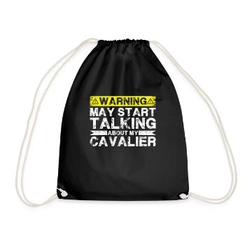 En parlant de cavaliers - Sac de sport léger - noir - Devant
