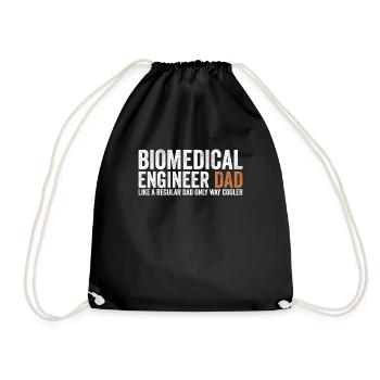 Père - Ingénieur Biomédical - Sac de sport léger - noir - Devant