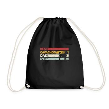 Meilleur père de tous les temps - Cavachon - Sac de sport léger - noir - Devant