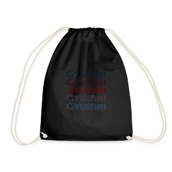 Vintage Armenia City - Retro Gyumri - Sac de sport léger - noir - Devant
